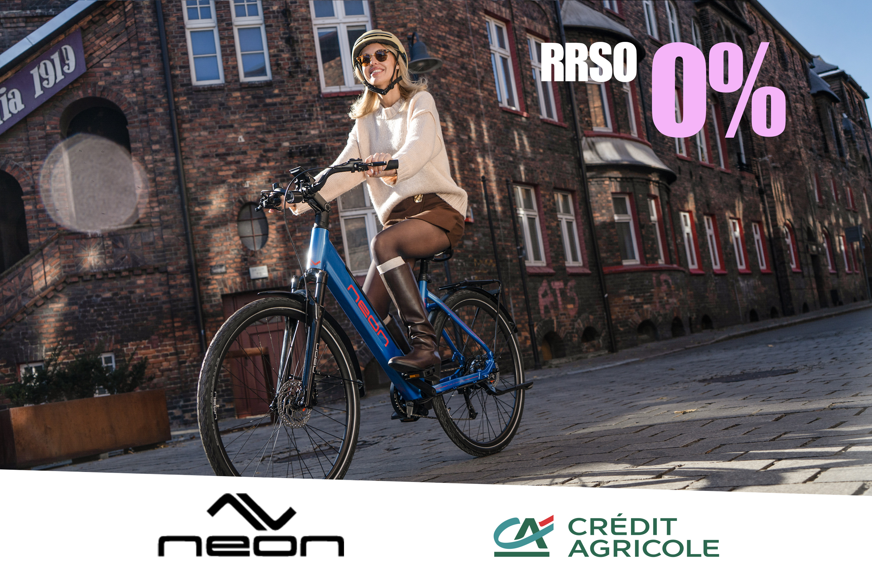 Twój nowy rower elektryczny NEON na Raty RRSO 0% - ruszyła współpraca z Bankiem Credit Agricole!